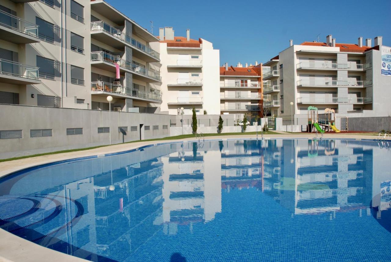 Solar - Sea View Apartment With Pool 상 마르티뇨 두 포르투 외부 사진